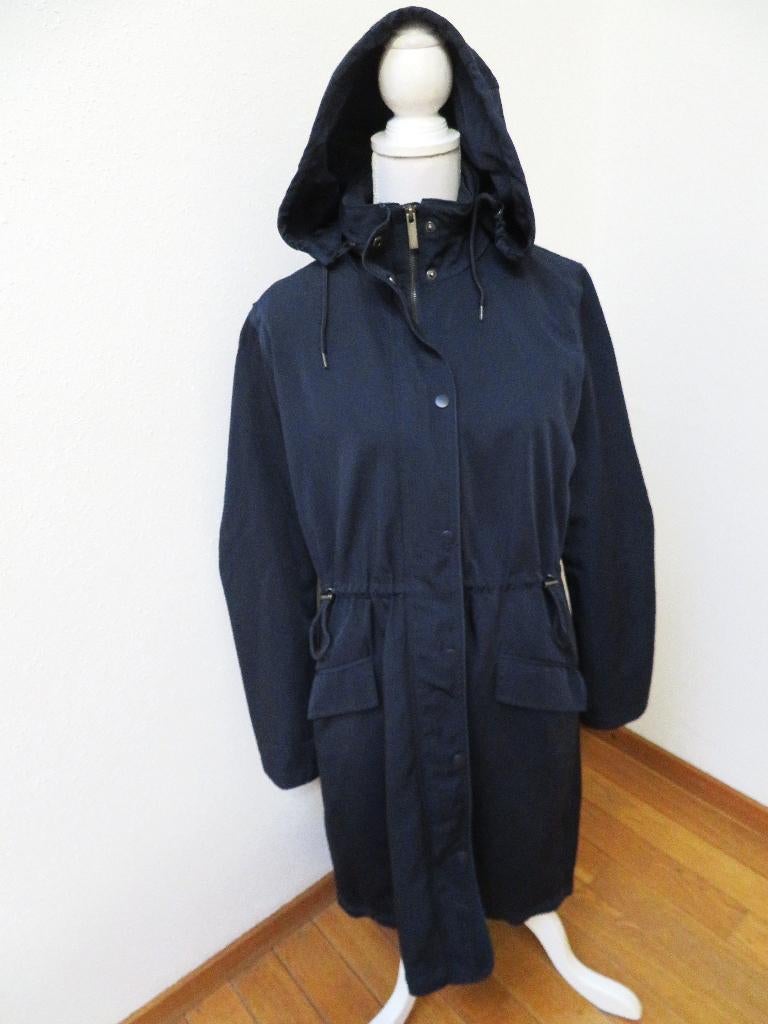 R24 MART VISSSER jas capuchon in kraag blauw maat 40, Maat 38/40 (M), Mart visser, Blauw, Ophalen of Verzenden
