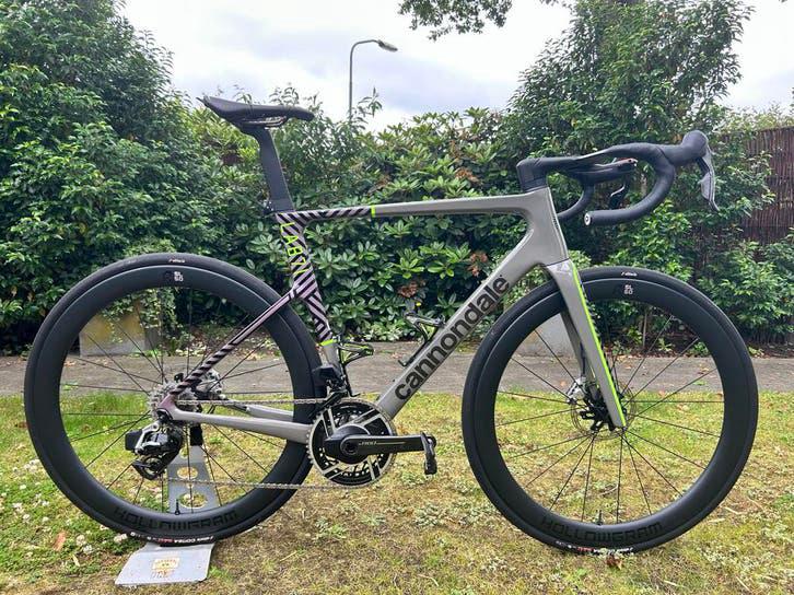 Cannondale SuperSix Evo LAB71 SRAM RED AXS Powermeter, Carbon, Zo goed als nieuw, Meer dan 20 versnellingen, 53 tot 57 cm