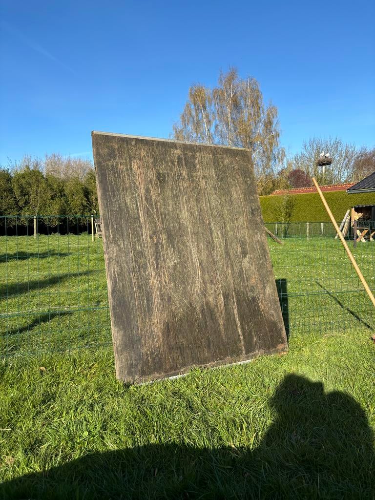 Steenschotten: 3 hele (1.40x1.10) en 5 halve, Ophalen, Gebruikt, Overige typen, 50 mm of meer