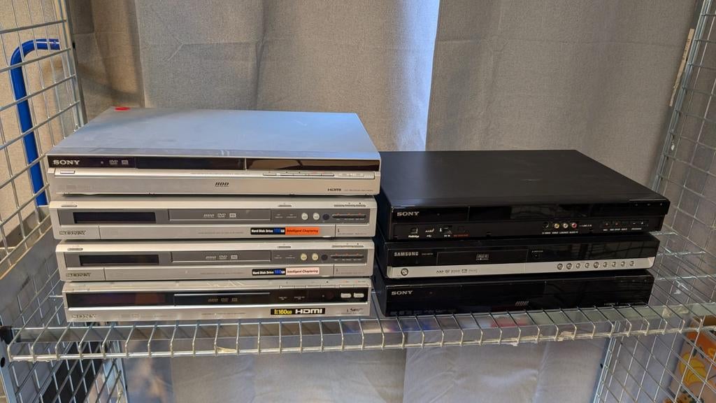 Partij HDD / DVD Recorders Bulk Handel Export - Wekelijks, Audio, Tv en Foto, Overige merken, Gebruikt, Met harddisk, Dvd-recorder