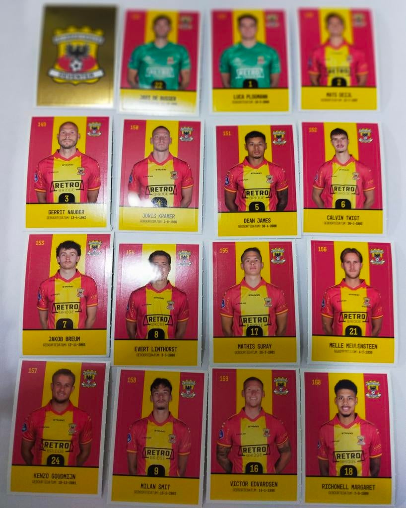Go Ahead Eagles voetbalplaatjes, Ophalen of Verzenden