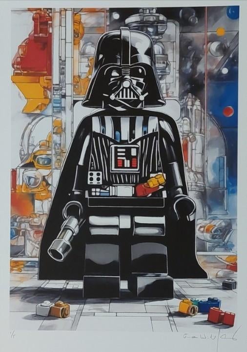 Emma Wildfang, Darth Vader, Series "Lego Cinematic Universe", Minder dan 50 cm, 50 tot 75 cm, Nieuw, Ophalen of Verzenden