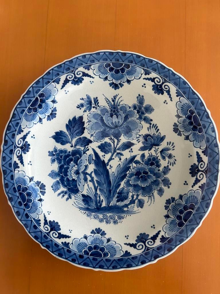 Wandbord  Delft Porceleyne fles, Antiek en Kunst, Ophalen of Verzenden