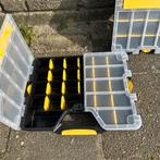 Twee Opbergdoos met vakjes - ideaal voor kleine onderdelen, Ophalen of Verzenden, Nieuw