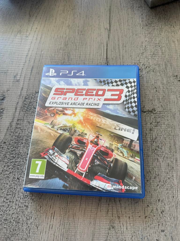 Speed 3 Grand Prix PS4 - Explosieve Arcade Racing, Gebruikt, 1 speler, Racen en Vliegen, Ophalen of Verzenden