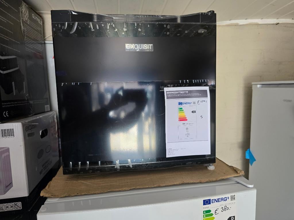 Nieuwe zeer zuinige zwarte opzet mini vriezertje C klasse, Witgoed en Apparatuur, Vriezers en Diepvrieskisten, Minder dan 85 cm