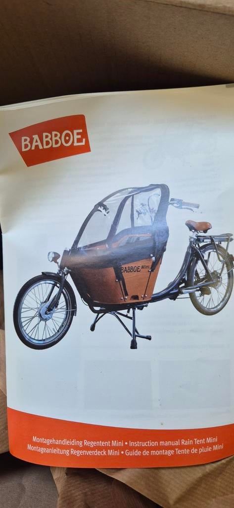 Regenhoes voor de babboe e-mini, Ophalen, Nieuw, 1 kind