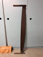 Antieke trekzaag 140cm, Antiek en Kunst, Antiek | Gereedschap en Instrumenten, Ophalen