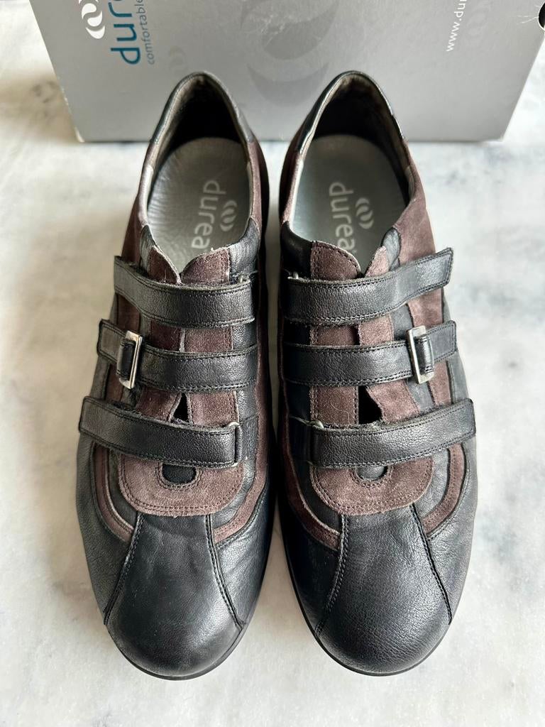 Durea Damesschoen 6016, leest 575, wijdte H, maat 41., Kleding | Dames, Schoenen, Ophalen of Verzenden, Zo goed als nieuw, Zwart