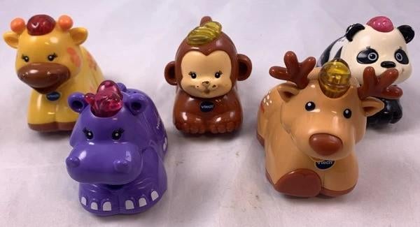 VTech Zoef Zoef Dieren 5 stuks verzameling partij set