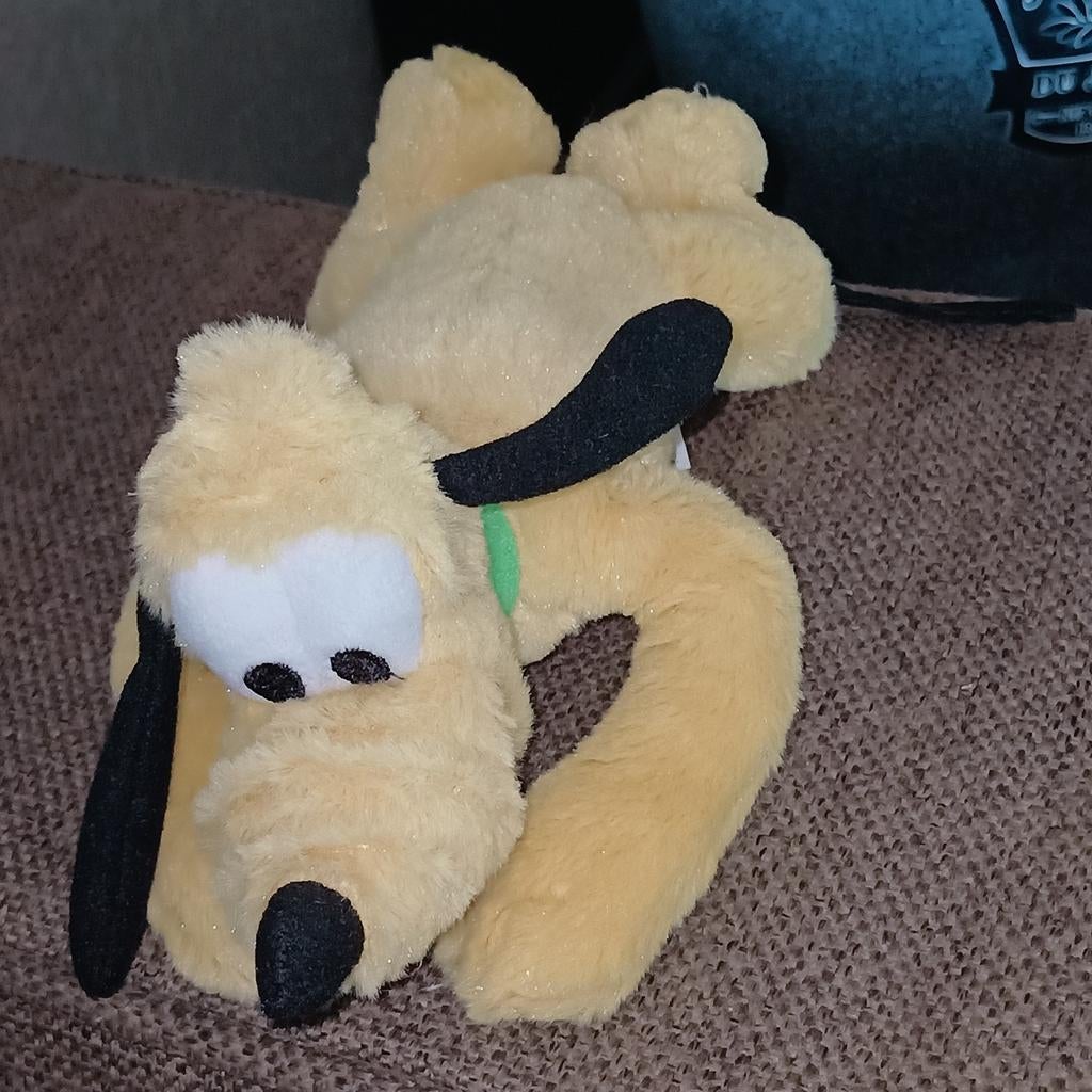 Pluto, disneyland parijs. Euro disney., Ophalen of Verzenden, Goofy of Pluto, Zo goed als nieuw, Knuffel