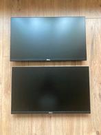 2 x Beeldscherm monitor Dell U2412h (24 inch), Computers en Software, Monitoren, Ophalen, Gebruikt, IPS, 101 t/m 150 Hz