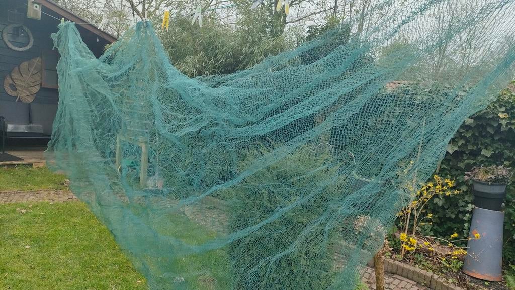 Groen tuinnet 3x3, Ophalen