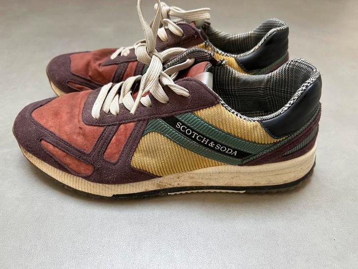 Scotch & Soda heren Sneakers - maat 41, Kleding | Heren, Schoenen, Gedragen, Sneakers of Gympen, Bruin, Ophalen of Verzenden