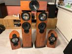 Kef 5.0 luidsprekersset, Ophalen of Verzenden, 120 watt of meer, Front, Rear of Stereo speakers, Overige merken