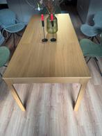 Eettafel uitschuifbaar, Huis en Inrichting, Tafels | Eettafels, Ophalen, 50 tot 100 cm, Zo goed als nieuw, Vijf personen of meer