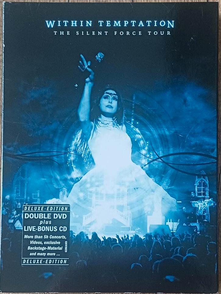 Within Temptation - The Silent Force tour - 2dvd + cd, Cd's en Dvd's, Dvd's | Muziek en Concerten, Zo goed als nieuw, Muziek en Concerten