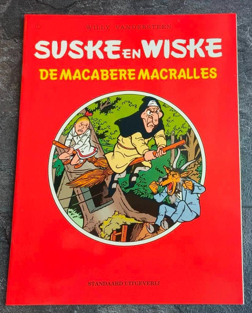 Suske en Wiske De Macabere Macralles (Albert Heyn), Willy van der Steen, Eén stripboek, Nieuw, Ophalen of Verzenden