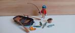 playmobil piraat in roeiboot, Ophalen of Verzenden, Gebruikt, Complete set