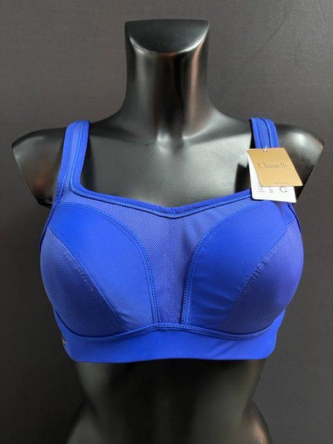 Chantelle sport bh mast 70c met racer back clip, Kleding | Dames, Ondergoed en Lingerie, Verzenden, Blauw, BH
