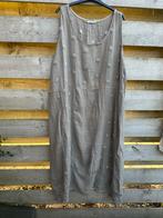 Moonshine, gave linnen jurk taupe maat 3, Kleding | Dames, Ophalen of Verzenden, Nieuw, Bruin, Jurk