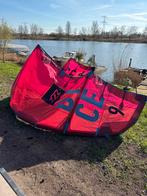 North Dice 9m2 Kite + bar, Watersport en Boten, Kitesurfen, Ophalen, Gebruikt, 9 m², Geen board