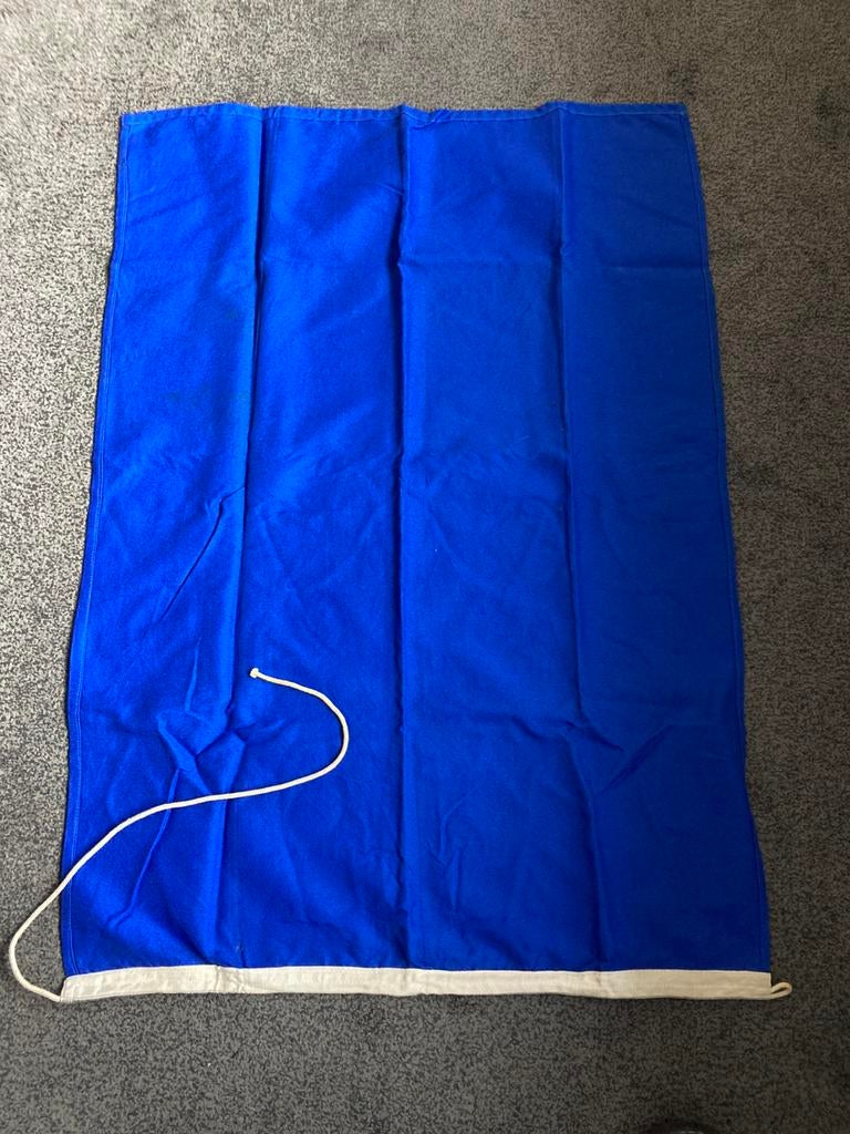 Vlag blauw 67 x 94 cm, Ophalen of Verzenden