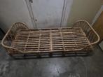 Rotan peuterbed, Kinderen en Baby's, Ophalen, 70 tot 85 cm, 140 tot 160 cm, Zo goed als nieuw