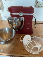 AEG Ultramix KM 5520  z.g.a.n., 4 liter of meer, Ophalen of Verzenden, Zo goed als nieuw, 3 snelheden of meer