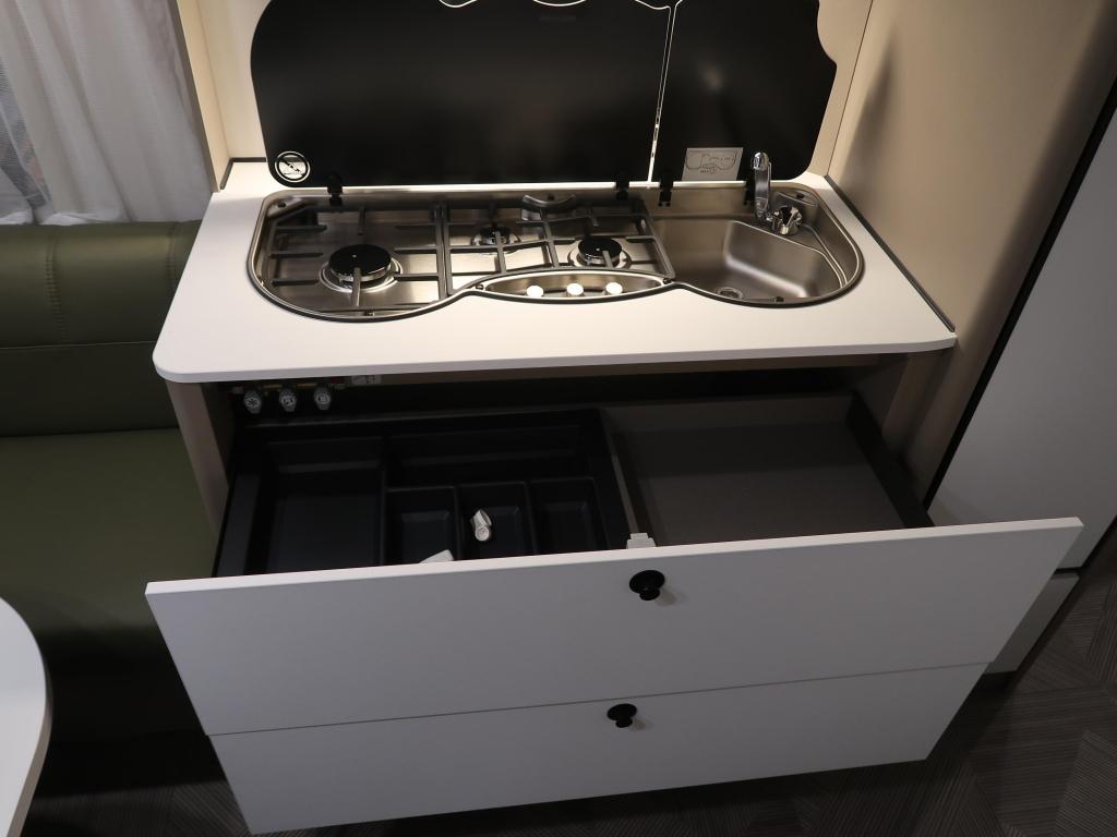 Dethleffs C'go Active 495 FR !! ACTIE UITVOERING !!!, Caravans en Kamperen, Caravans, Schokbreker, Rondzit, Overige typen, Dethleffs