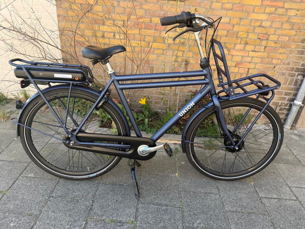 Union elektrische  fiets 28 inch 61 cm herenfiets, Fietsen en Brommers, Overige merken, Gebruikt, Versnellingen, Ophalen of Verzenden