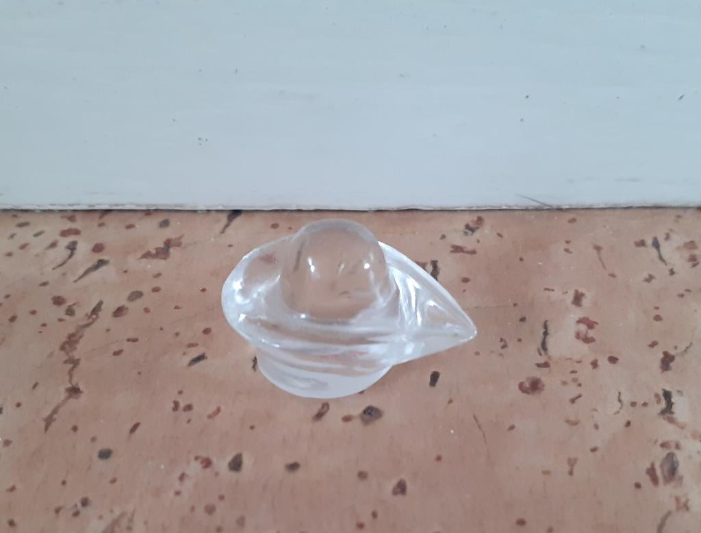Bergkristallen yoni bergkristal vrouwelijk symbool edelsteen, Ophalen of Verzenden, Zo goed als nieuw
