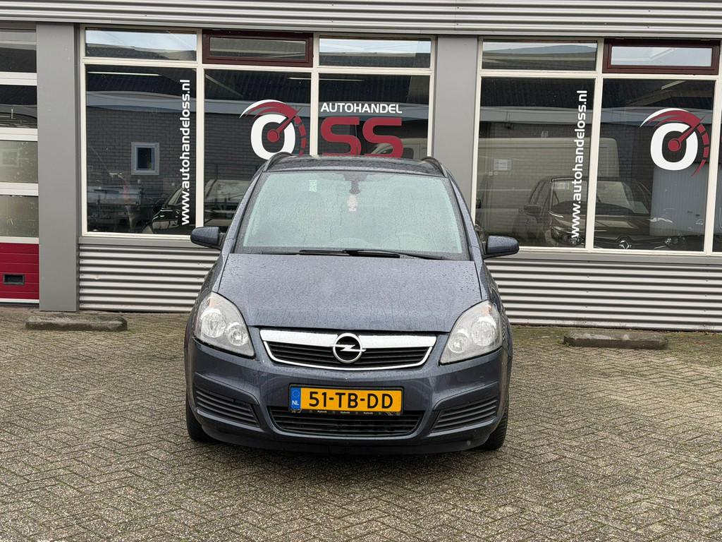 Opel Zafira 1.8 7 per. AIRCO TREKHAAK HANDEL EXPORT LOOP OF, Auto's, Gebruikt, 4 cilinders, Origineel Nederlands, Navigatiesysteem