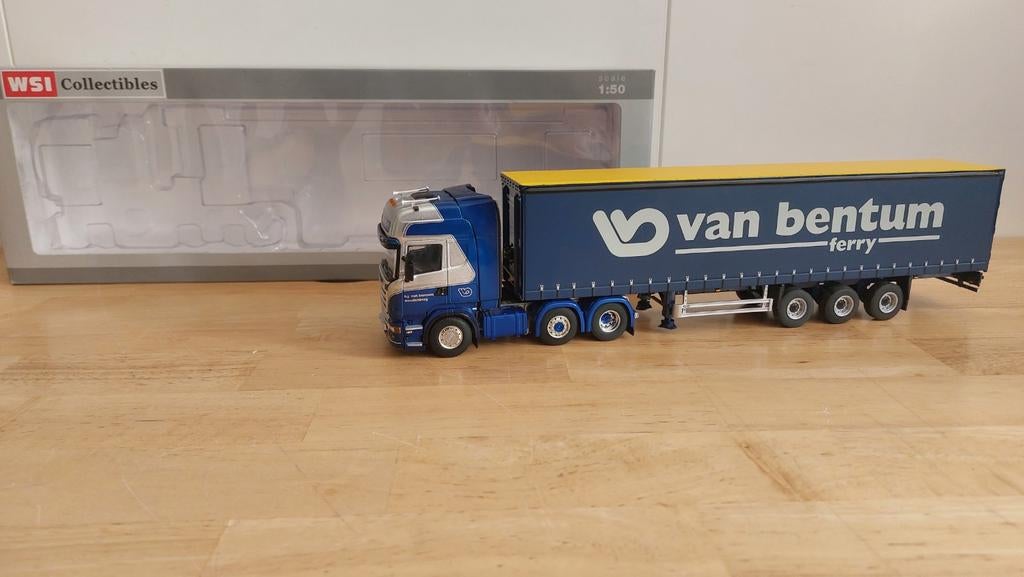 Wsi Scania van Bentum, Ophalen of Verzenden, Zo goed als nieuw, Bus of Vrachtwagen, Wsi