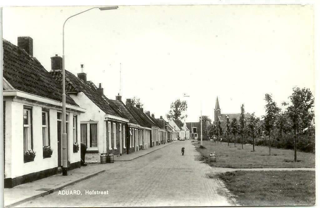 AK Aduard, Westerkwartier - Hofstraat, Verzenden, 1960 tot 1980, Ongelopen, Groningen