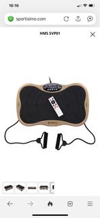 HMS SVP01 Vibratieplaat - Fitness en Massage, Ophalen, Zo goed als nieuw, Benen