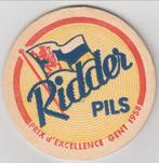 1 RIDDER MAASTRICHT BIERVILTJE, Verzamelen, Ophalen of Verzenden, Gebruikt, Viltje(s), Overige merken