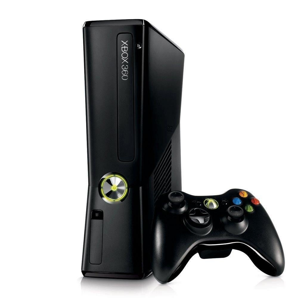 XBOX 360 spelcomputer inclusief div. games, Ophalen, Met 2 controllers, 360 Arcade of Core, 250 GB
