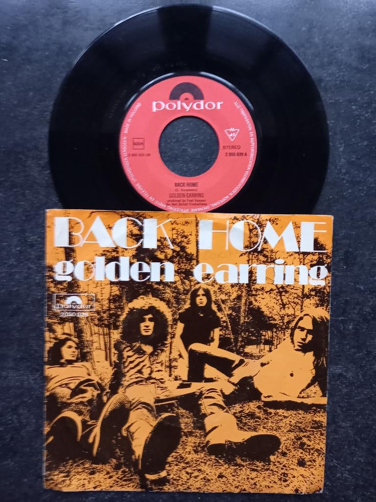 Golden Earring - Back Home 1970, Cd's en Dvd's, Gebruikt, 7 inch, Single, Ophalen of Verzenden