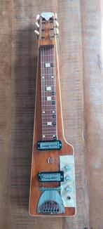 Vintage lapsteel met 2 goldfoil schaller pick ups '60/'70, Ophalen of Verzenden, Gebruikt, Overige typen