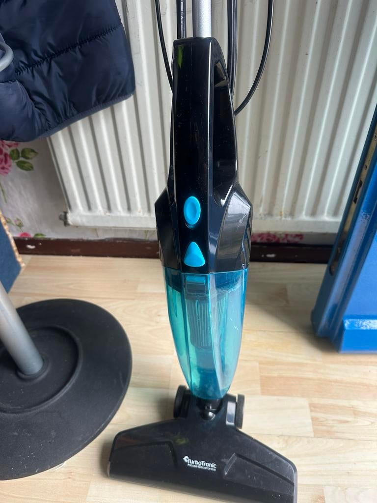 Turbotronic steelstofzuiger, Witgoed en Apparatuur, Stofzuigers, Ophalen of Verzenden, Gebruikt, Reservoir, Stofzuiger