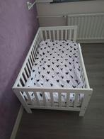 Petite Amelie peuterbed wit met dekbed, kussen en hoes, Ophalen, Gebruikt, 70 tot 85 cm, 140 tot 160 cm