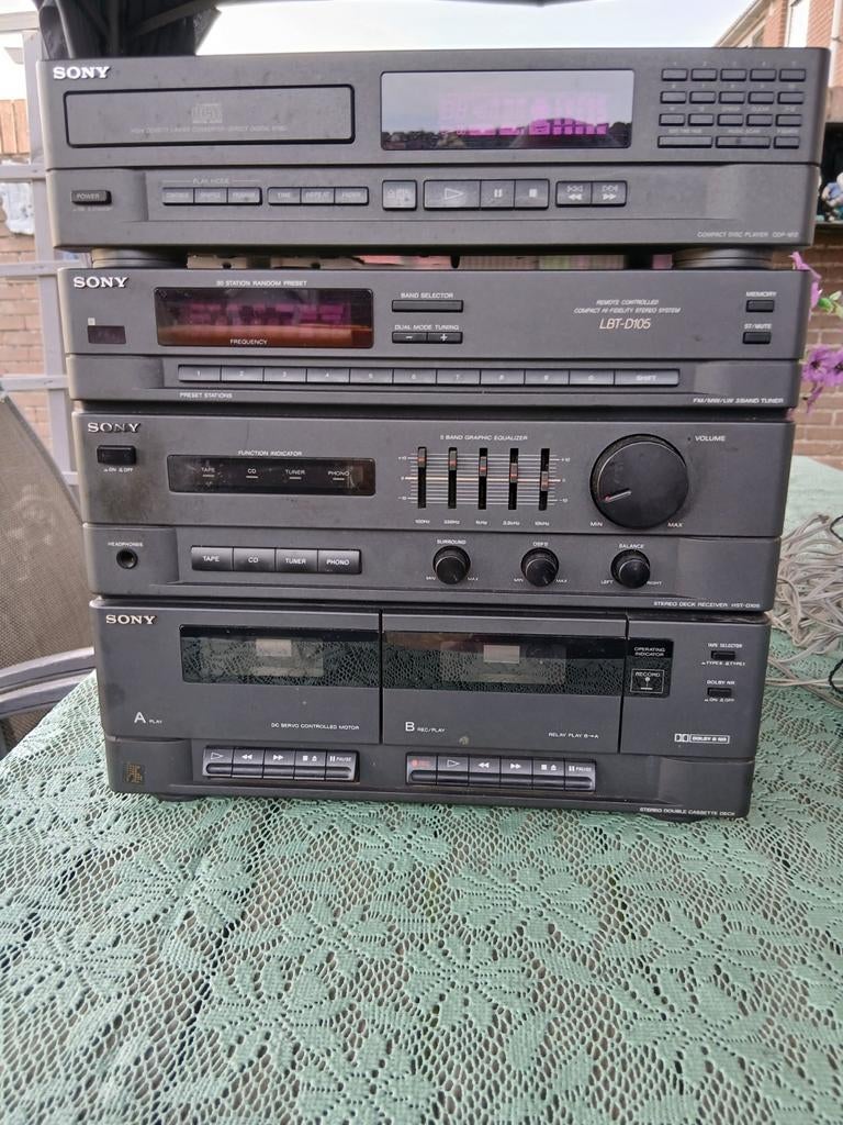 Stereo set sony, Ophalen of Verzenden, Sony