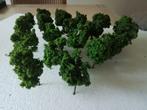19 loofbomen voor H0 modelspoorbaan, Ophalen of Verzenden, Gebruikt, Natuur