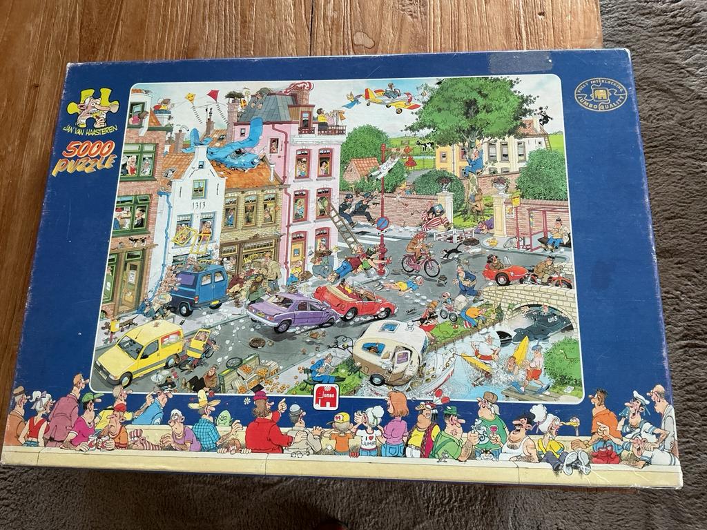 Jan van Haasteren BIEDEN VANAF € 30.00, Hobby en Vrije tijd, Denksport en Puzzels, Ophalen of Verzenden, Meer dan 1500 stukjes