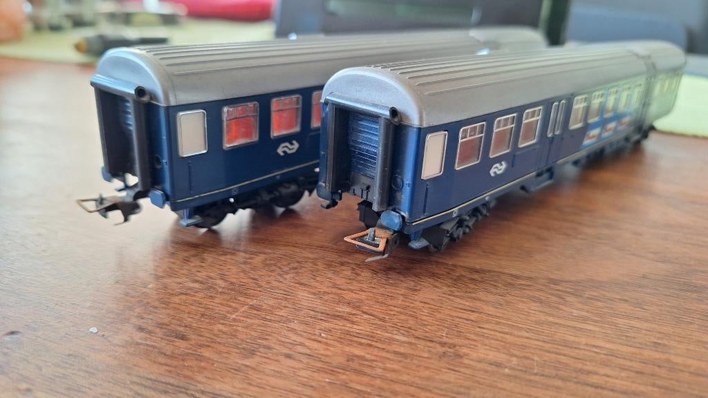 Jouef personen wagons, Gebruikt, Gelijkstroom, Jouef, Wagon