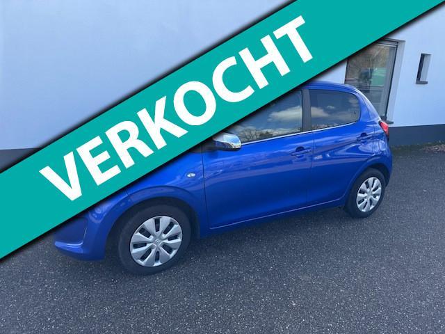 Citroen C1 1.0 VTi Feel, '21, 5-drs, camera, navi in een keu, Auto's, Citroën, Bedrijf, Te koop, C1, ABS, Achteruitrijcamera, Airbags