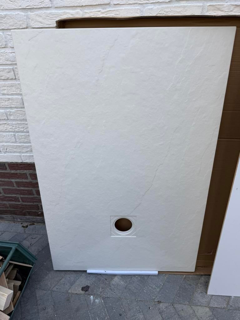 Douchebak 120x80cm, Doe-het-zelf en Verbouw, Sanitair, Ophalen, Zo goed als nieuw, Douche
