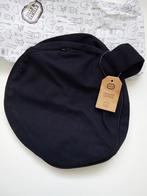 Hoes yoga kussen ronde bolster zwart Dille en Kamille, Ophalen of Verzenden