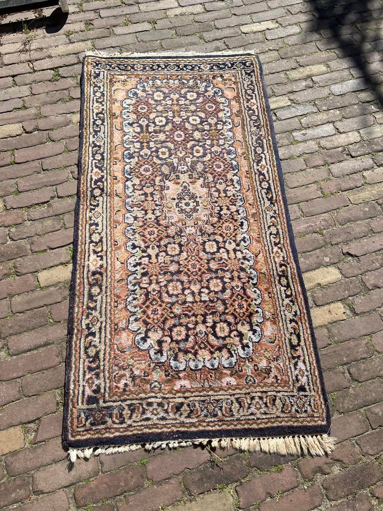 Perzisch tapijt - 170x83 cm - Gebruikt, Ophalen, Gebruikt, Bruin, 50 tot 100 cm